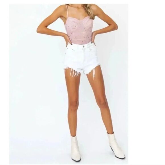 NWT Lelis Collection
Star Spaghetti Strap Bodysuit SZ S - Picture 2 of 10